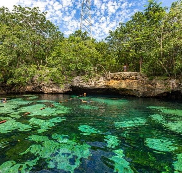 Cenote Azul and Cenote Cristalino Tour SunhorizonDMC